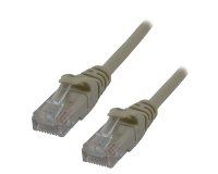MCL RJ45 CAT6 A U/UTP 2m câble de réseau Gris Cat6a U/UTP (UTP)