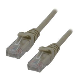 MCL RJ45 CAT6 A U/UTP 2m câble de réseau Gris Cat6a U/UTP (UTP)