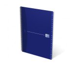 Répertoire Oxford office Essentials A4 ligné 7mm 180 pages reliure spirale couverture carte coloris assortis