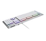 Logitech G 920-011356 clavier Gaming USB AZERTY Français Blanc