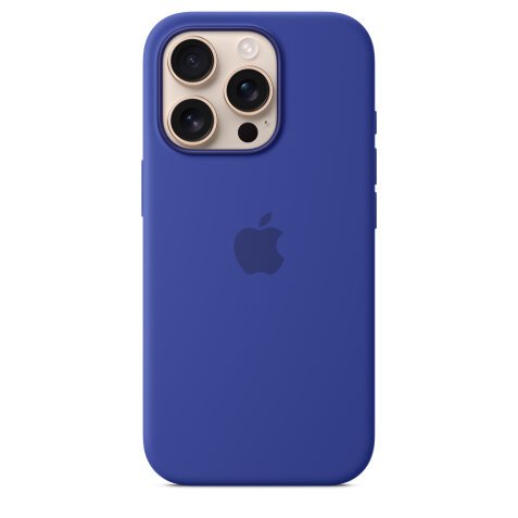 Apple Coque en silicone avec MagSafe pour iPhone 16 Pro - Outremer