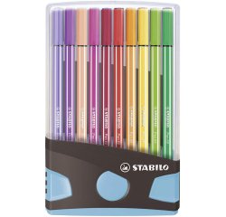 STABILO Pen 68 marcatore Medio Multicolore 20 pz