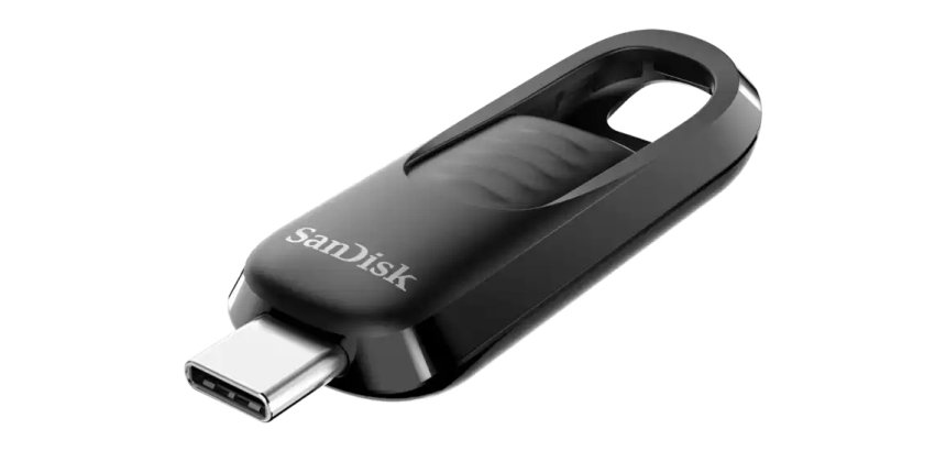SanDisk SDCZ480-1T00-G46 lecteur USB flash 1 To USB Type-C 3.2 Gen 1 (3.1 Gen 1) Noir