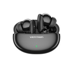 Vention Auriculares Bluetooth NBFB0 con estuche de carga/ Autonomía 7h/ Negros