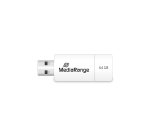 MediaRange USB Stick 64GB MR974 flash USB drive 64 GB USB Type-A 2.0 Blue, White