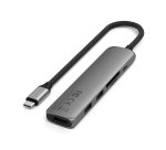 Satechi ST-P6SM hub & concentrateur USB Type-C 10000 Mbit/s Gris