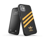 Adidas 3-Stripes custodia per cellulare 13,7 cm (5.4") Cover Nero, Oro