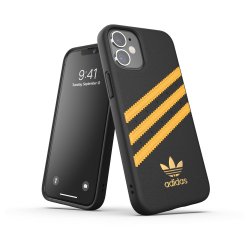 Adidas 3-Stripes custodia per cellulare 13,7 cm (5.4") Cover Nero, Oro