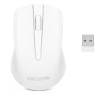 DICOTA D31659W souris Maison Ambidextre RF Wireless + USB Type-C Optique 1000 DPI
