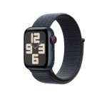 Apple Watch SE OLED 40 mm Digital 324 x 394 Pixeles Pantalla táctil 4G Negro Wifi GPS (satélite)