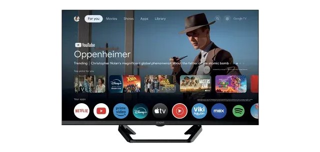 Strong SRT32HG6733C TV 81.3 cm (32") HD Smart TV Wi-Fi Black 200 cd/m²