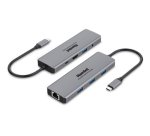 Hamlet HDKC-PD200 replicatore di porte e docking station per laptop Cablato USB 3.2 Gen 1 (3.1 Gen 1) Type-C Grigio