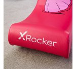 X Rocker Video Rocker - Peach Console Gaming Chair Pink, Red