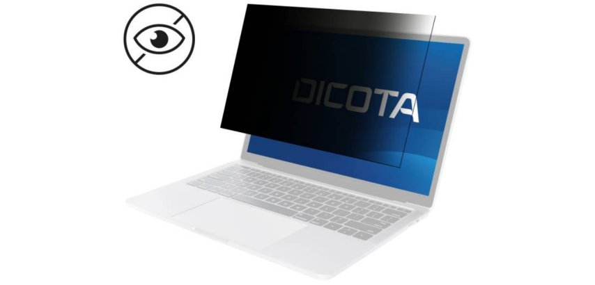 DICOTA D50018-2MG filtre anti-reflets pour écran et filtre de confidentialité 39,6 cm (15.6") Ordinateur portable Filtre de confidentialité sans bords pour ordinateur