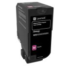 Lexmark 74C20M0 tonercartridge 1 stuk(s) Origineel Magenta