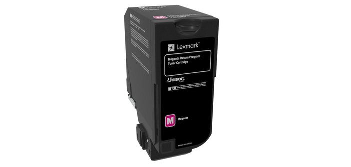 Lexmark 74C20M0 tonercartridge 1 stuk(s) Origineel Magenta