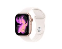 Apple Watch Series 11 OLED 42 mm Numérique 374 x 446 pixels Écran tactile Or rose Wifi GPS (satellite)