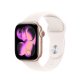 Apple Watch Series 11 OLED 42 mm Numérique 374 x 446 pixels Écran tactile Or rose Wifi GPS (satellite)