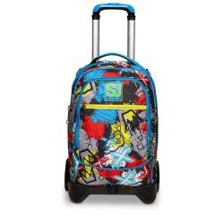 Seven 20C202313-208 zaino Zaino scolastico Multicolore Poliestere