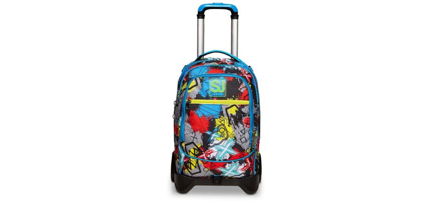 Seven 20C202313-208 zaino Zaino scolastico Multicolore Poliestere