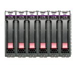 HPE MSA 7.2TB SAS 12G Enterprise 10K SFF (2.5in) M2 3yr Wty 6-pack HDD Bundle