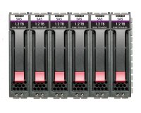 HPE MSA 7.2TB SAS 12G Enterprise 10K SFF (2.5in) M2 3yr Wty 6-pack HDD Bundle