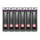 HPE MSA 14.4TB SAS 12G Enterprise 10K SFF (2.5in) M2 3yr Wty 6-pack HDD Bundle