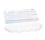Logitech G 920-010414 teclado Juego USB QWERTY Español Blanco