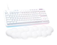 Logitech G 920-010414 teclado Juego USB QWERTY Español Blanco