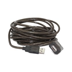 Hamlet XUREP10 cavo USB USB 2.0 10 m USB A Nero