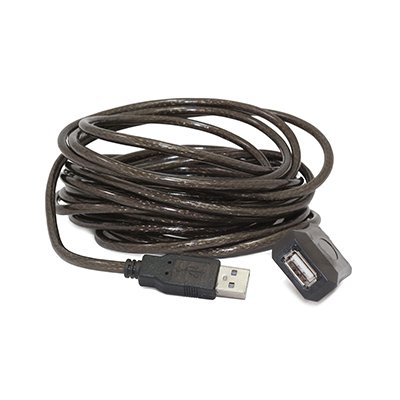 Hamlet XUREP10 cavo USB USB 2.0 10 m USB A Nero