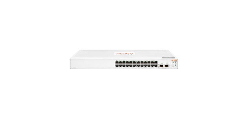 HPE Aruba Networking Aruba Instant On 1830 24G 2SFP Géré L2 Gigabit Ethernet (10/100/1000) 1U