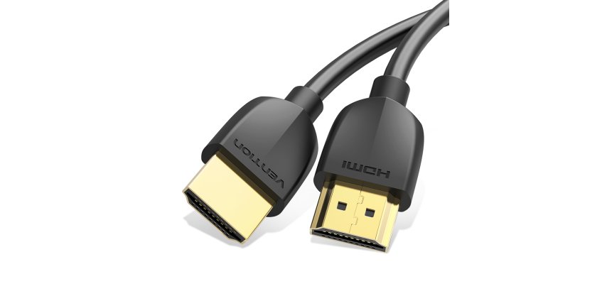 Vention Cable HDMI 2.0 4K Portatil AAIBD/ HDMI Macho - HDMI Macho/ 50cm/ Negro