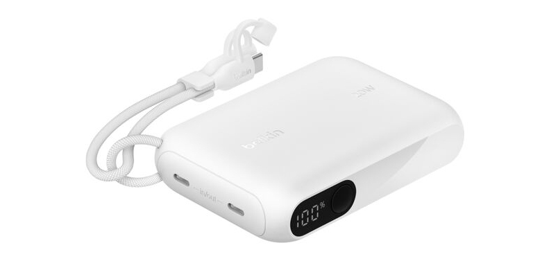 Belkin BPB027HQWH banque d'alimentation électrique 10000 mAh Blanc