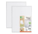 Buste a sacco Gaia - PP riciclato - 22 x 30 cm - buccia - trasparente - Sei rota - conf. 25 pezzi