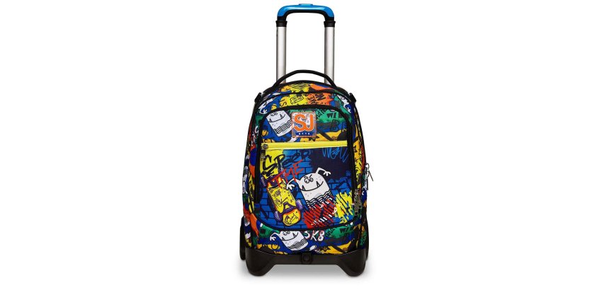Seven 20C202302-519 zaino Zaino scolastico Multicolore Poliestere