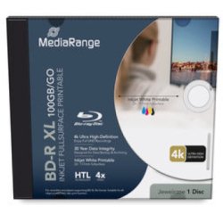 MediaRange MR520 disque vierge Blu-Ray BD-R 100 Go 1 pièce(s)
