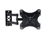 LINK Braccio A Muro Allungabile Con 3 Snodi Per Tv Led/Lcd Da 14 A 43" Fino A 18Kg E Vesa 200X200