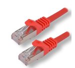 MCL FCC7BMSHF-1M/R câble de réseau Rouge Cat7 S/FTP (S-STP) Rond