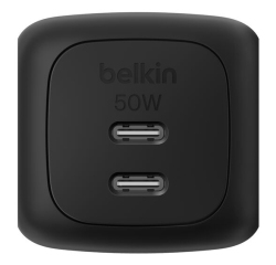 Belkin WCH019kqBK Universel Noir Secteur Charge rapide Intérieure