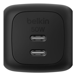 Belkin WCH019kqBK Universel Noir Secteur Charge rapide Intérieure