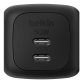Belkin WCH019kqBK Universel Noir Secteur Charge rapide Intérieure