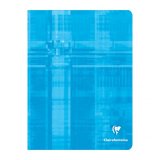 Cahier piqué 17x22cm 64 pages grands carreaux Couleur aléatoire - Assortis