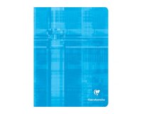 Cahier piqué 17x22cm 64 pages grands carreaux Couleur aléatoire - Assortis