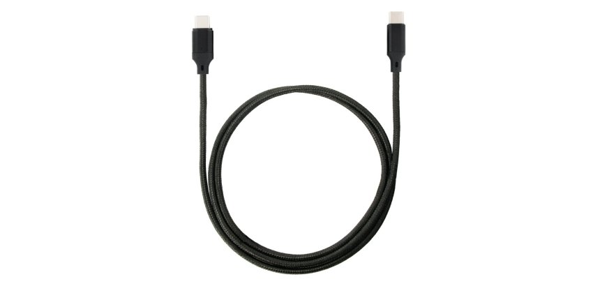 Mobilis 001350 câble USB USB 2.0 2 m USB C Noir, Gris