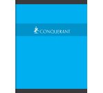 Cahier piqu  conquerant couverture vernie carte       17x22cm 140 pages piqure 70g  s y s