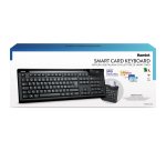 Hamlet Smart Card Keyboard tastiera usb professionale con lettore smart card integrato