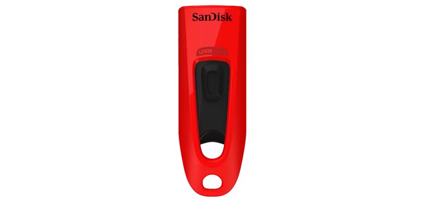 SanDisk Ultra lecteur USB flash 64 Go USB Type-A 3.2 Gen 1 (3.1 Gen 1) Rouge