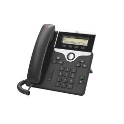 Cisco 7811 téléphone fixe Noir, Argent 1 lignes LED