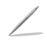 Stylo-bille parker jotter xl monochrome pointe moyenne     encre bleue avec coffret      cadeau coloris acier
